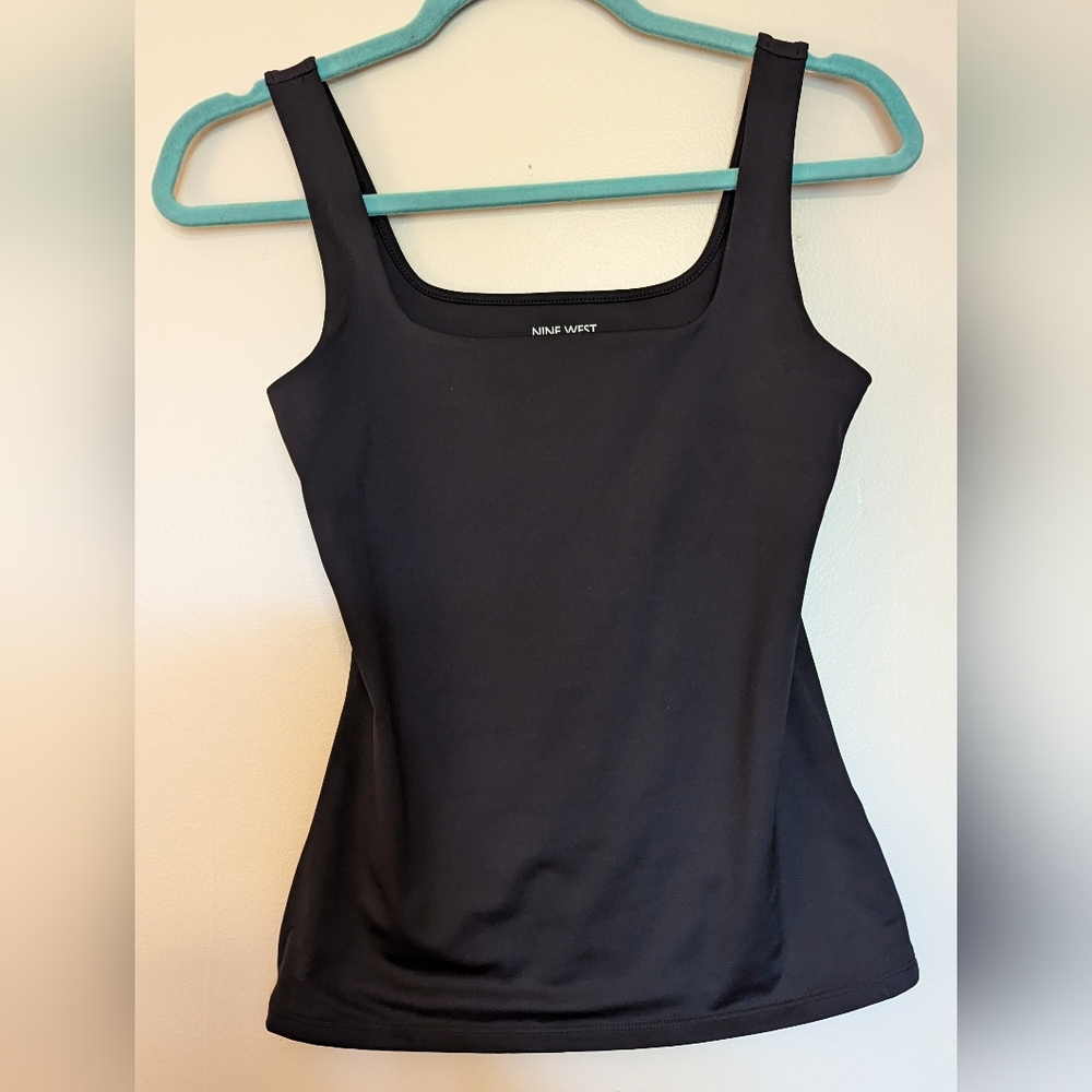 Nine West women's size small spandex shaping tank top black